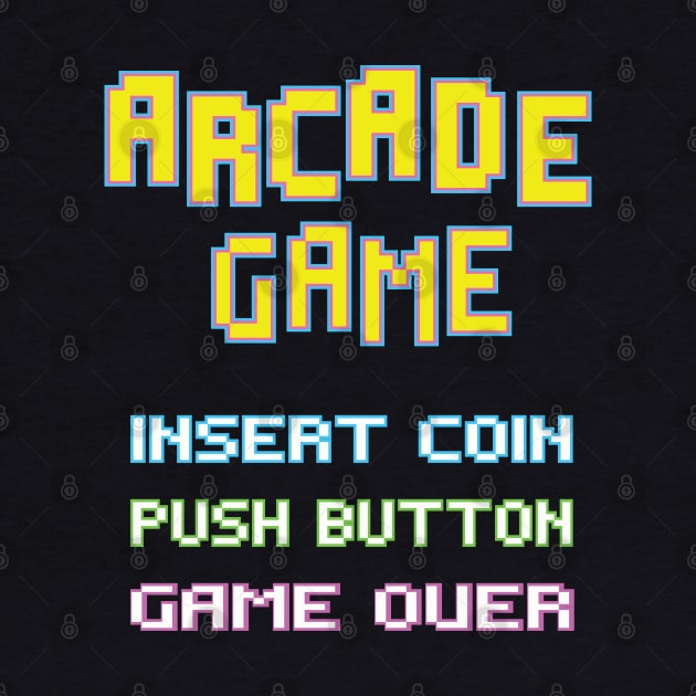Arcade game Retro Gaming by DonVector